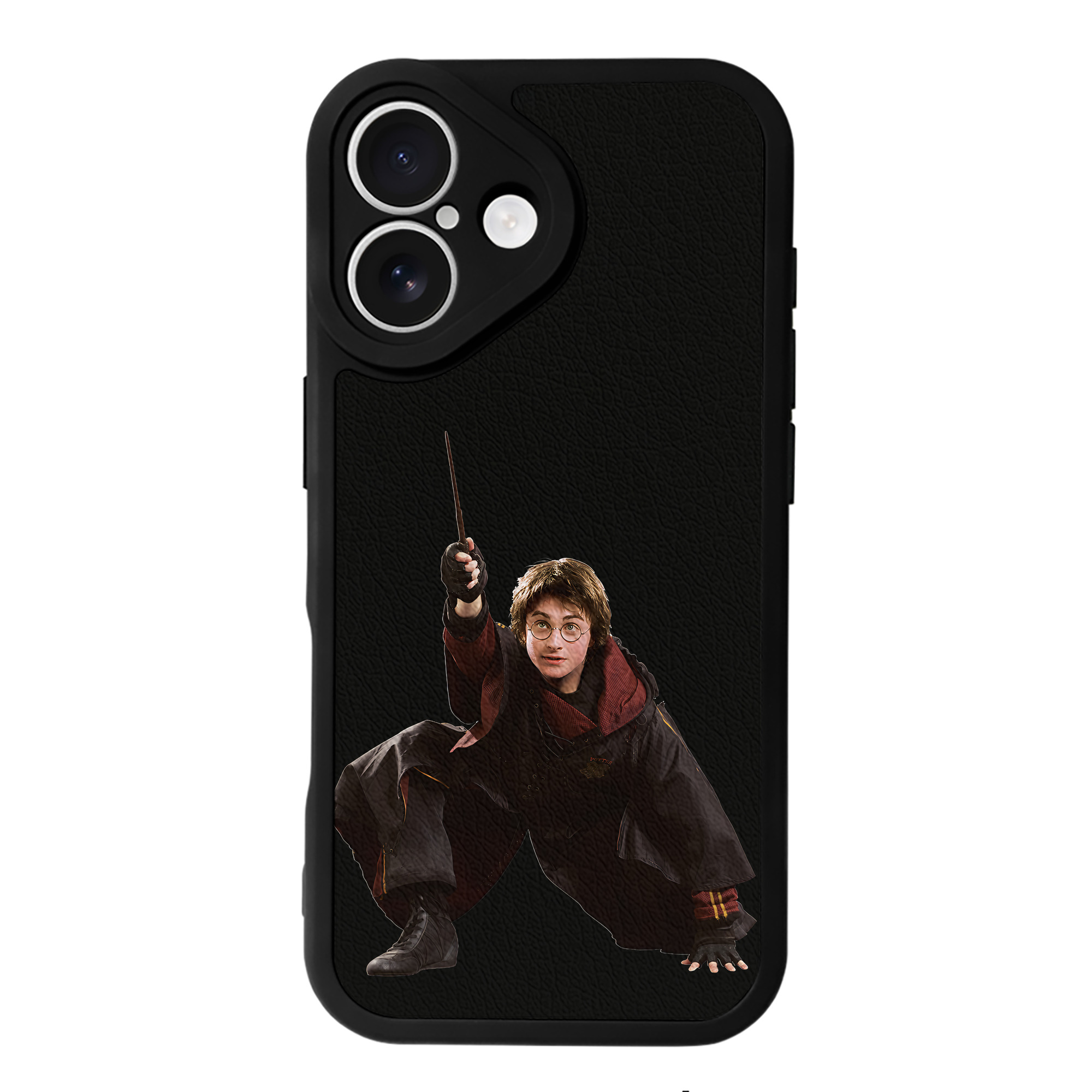 （画像用） Harry Potter ハリー・ポッターシリーズ 【iPhone 16シリーズ対応】シリコンスマホケース（レザー調） 材質：シリコン